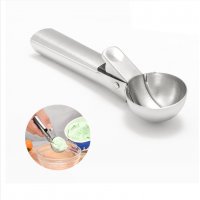 New 2020 Ice Cream Tools Stainless Steel Sanding Watermelon Ice Cream Ball Scoop